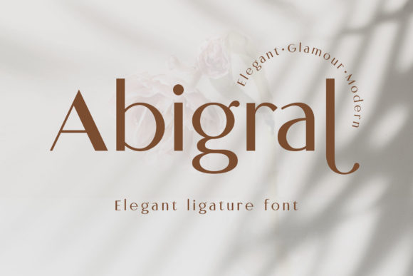 Abigral: A Bold Font for Digital Campaigns