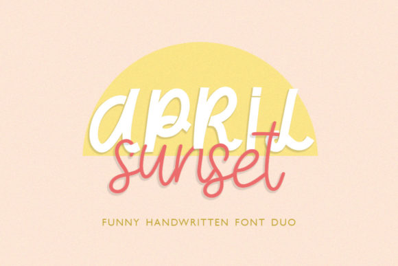 April Sunset Font for Creative Brands