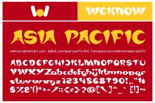 Asia Pacific Font for Business