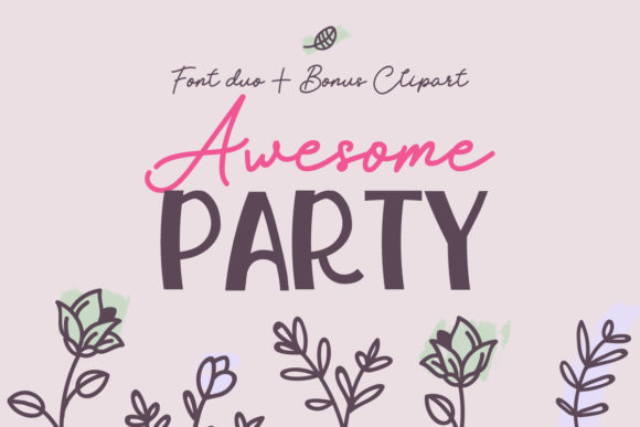 Awesome Party Font Review