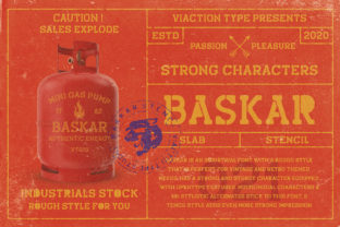 Baskar Font for Editorial Design
