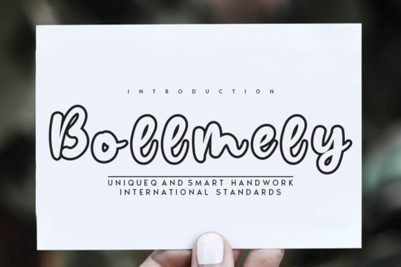 Bollmely Font: Bold and Timeless