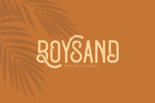 Boysand: A Font for Bold Campaigns