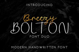 Breezy Bolton Font for Creative Campaigns