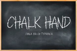 Chalk Hand Font for Bold Design