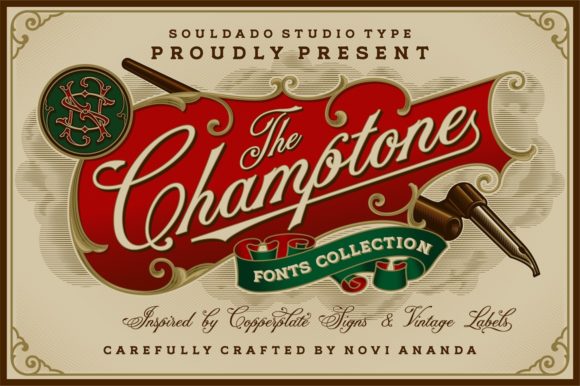 Champtone Font for Editorial Design
