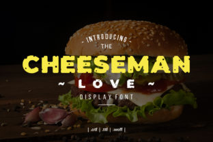 Cheeseman Love Font for Creative Brands