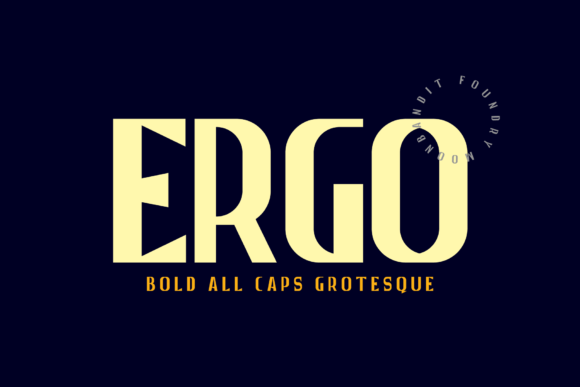 Ergo Font for Professional Branding