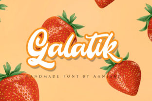 Galatik: A Sweet Script for Editorial Design
