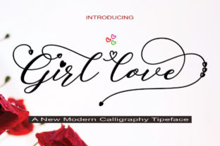 Girl Love Font for Creative Projects