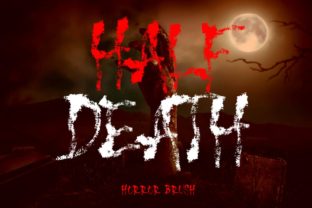 Half Death Font for Bold Branding