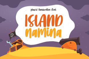 Island Namina: A Cute Display Font