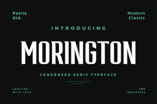 Morington Font: Elegant Display for Web Design