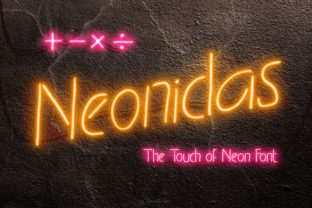 Neonidas: A Bold Display Font