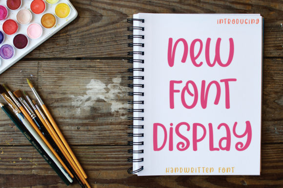 New Font Display for Creative Projects