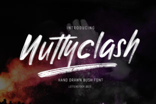 Nuttyclash Font for Creative Makers