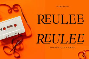 Reulee Font for Creative Makers