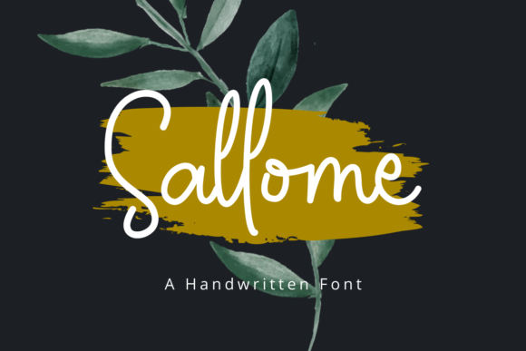 Sallome Font for Creative Campaigns