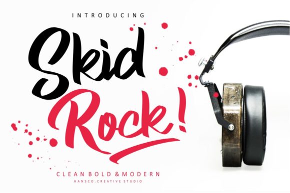 Skid Rock Font for Bold Branding