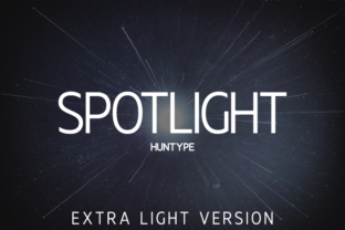 Spotlight Extra Light Font