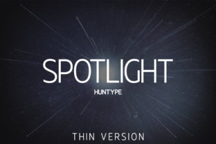 Spotlight Thin Font for Business Branding