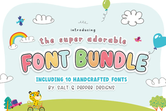 The Adorable Bundle: A Font for Playful Branding