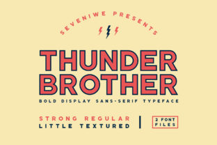 Thunderbrother Font for Bold Branding