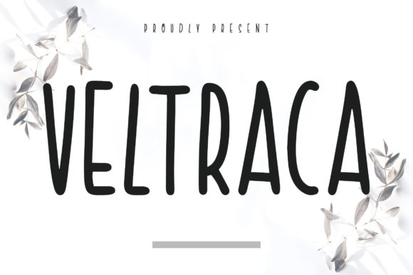 Veltraca Font for Creative Campaigns