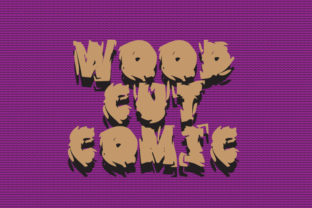 Wood Cut Comic Font Review