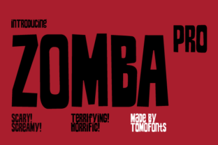 Zomba Pro Font for Bold Campaigns